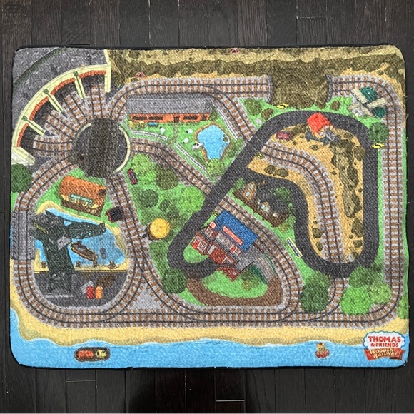 Thomas & Friends Wooden Railway Island of Sodor Felt Playmat - Picture 1 of 5